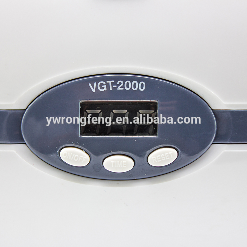 VGT-2000 Digital Ultrasonic Cleaner /ultrasonic Dental Cleaning /Ultrasonic Eyeglass Cleaner 600ml ,35W