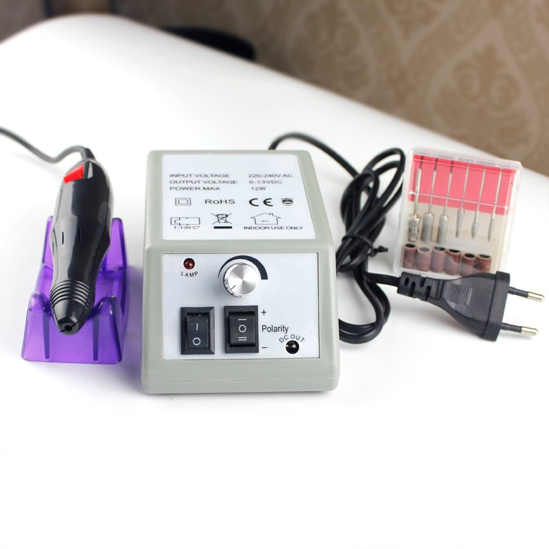 Electric nail polisher professional electric tools pedicure nail drill 2000 rpm nail drills for Manicure and Pedicure