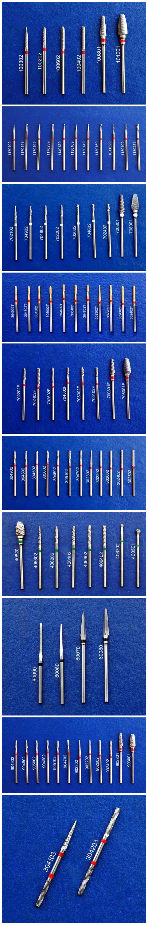 Nail bits Electric nail drill kits hot sale core drill bits made in China