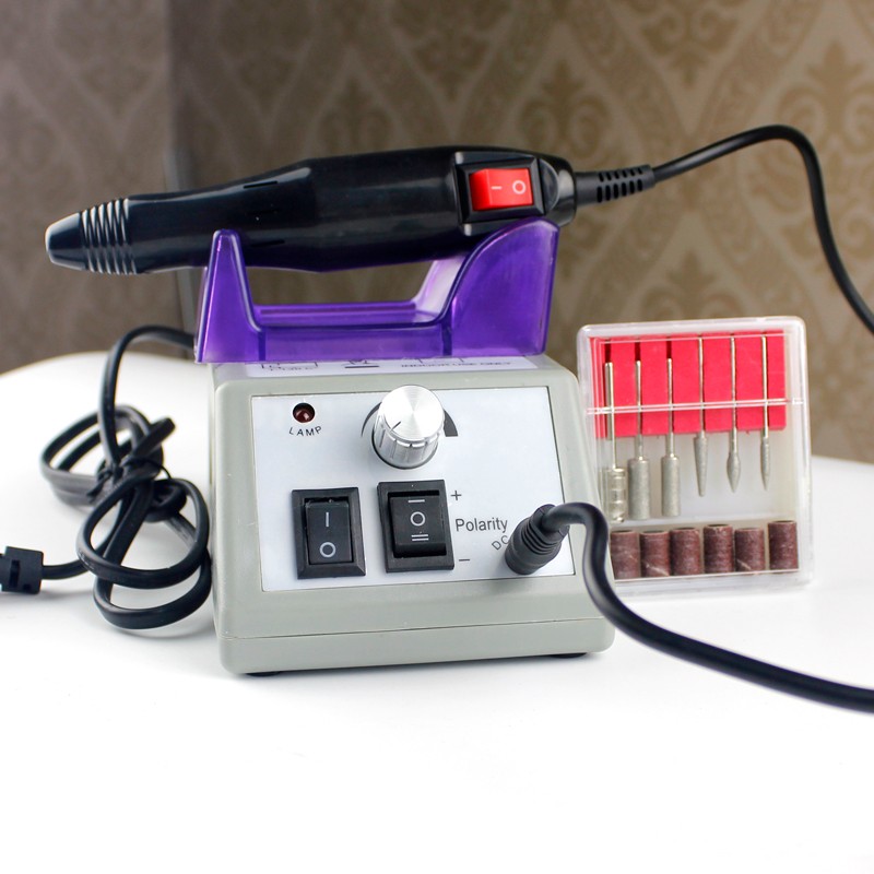 Electric nail polisher professional electric tools pedicure nail drill 2000 rpm nail drills for Manicure and Pedicure