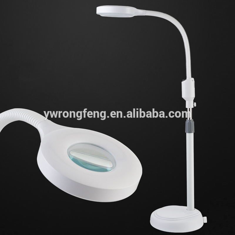 Beauty salon cold light magnifier cosmetic magnifying led lamp 5x medical equipments